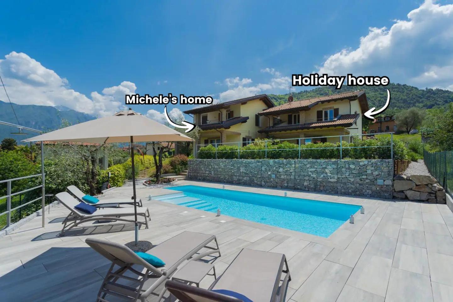 Ca Stagia Holiday House With Private Swimming-Pool Bellagio Exteriör bild